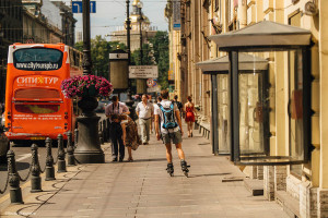 Санкт-Петербург, прогулки по городу