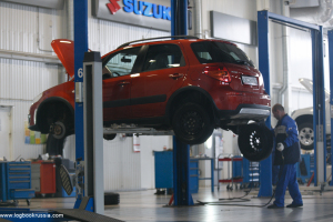 Подготовка машины Suzuki SX4