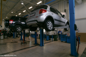 Подготовка машины Suzuki SX4