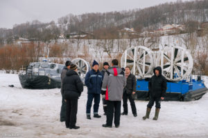 По Волге на воздушной подушке