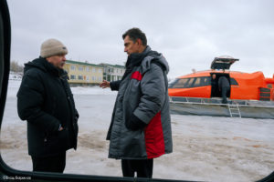 По Волге на воздушной подушке
