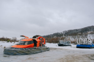 По Волге на воздушной подушке