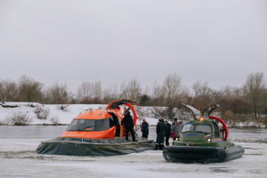 По Волге на воздушной подушке